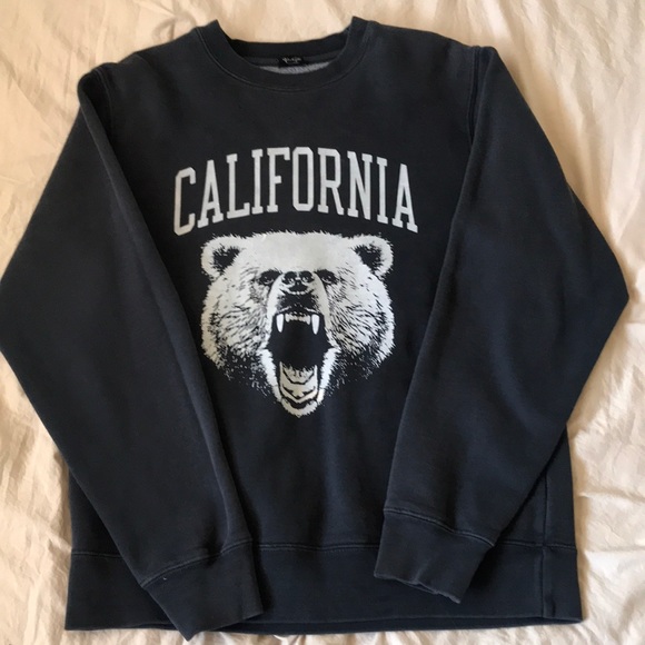 Brandy Melville Jackets & Blazers - John Galt California bear crewneck